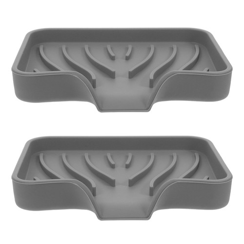 Portasapone silicone grigio - portasapone, in